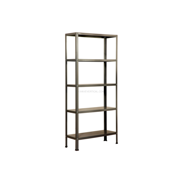 Estante Metálica SIMONHOME CLASSIC MINI 5/300 Cinzento/Cinzento - 1800 x 800 x 300 mm