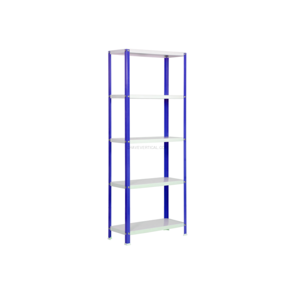 Estante Metálica SIMONHOME CLASSIC PLUS 5/400 AZUL/Branco - 1800 x 1000 x 400 mm