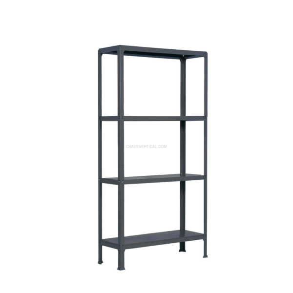 Estante Metálica SIMONHOME CLICK PLUS 4/300 Antracite/Antracite - 1600 x 1000 x 300 mm