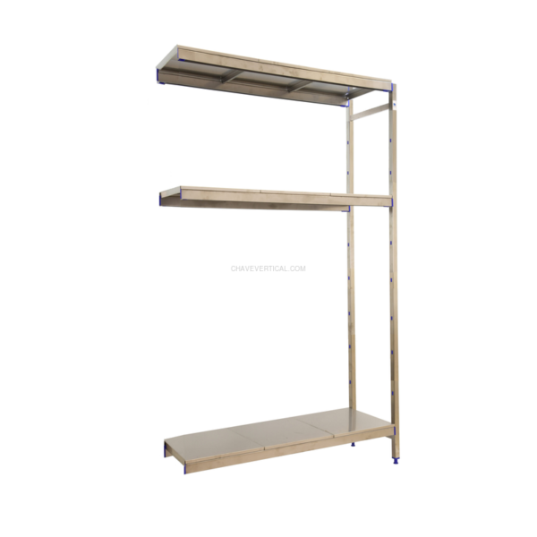 Estante Metálica SIMONINOX Adicional 3SS/1600X860X400