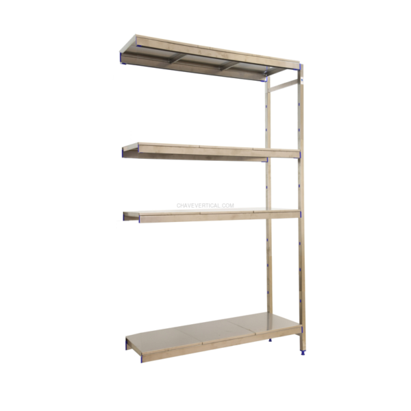 Estante Metálica SIMONINOX Adicional 4SS/2000X1260X500