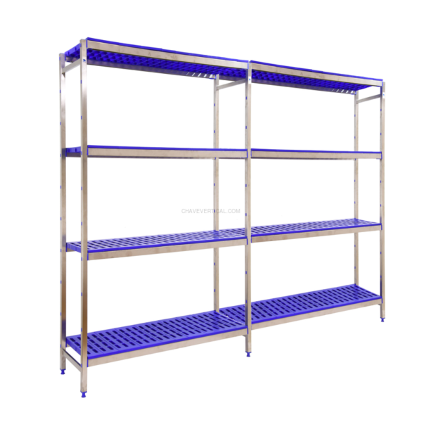 Estante Metálica SIMONINOX Inicial 4PP/2000X2490X400