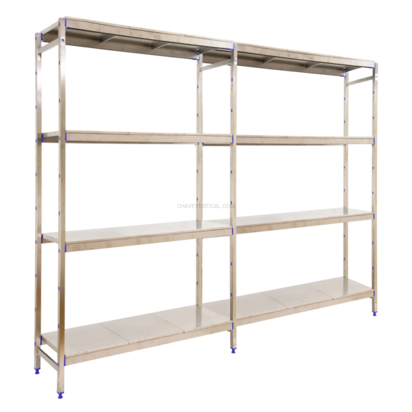 Estante Metálica SIMONINOX Inicial 4SS/2000X2490X400