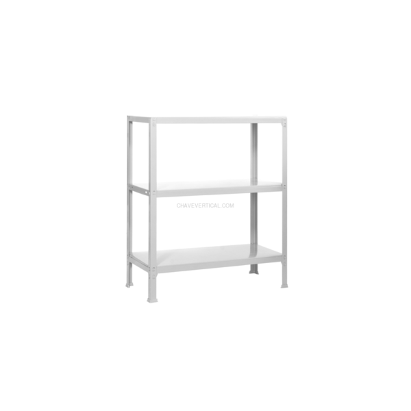 Estante para Arquivo FILECLICK MINI 3/360 Branco - 900 x 800 x 360 mm