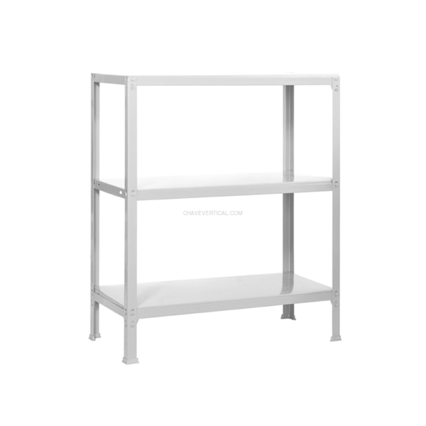 Estante para Arquivo FILECLICK MINI 4/360 Branco - 1600 x 800 x 360 mm