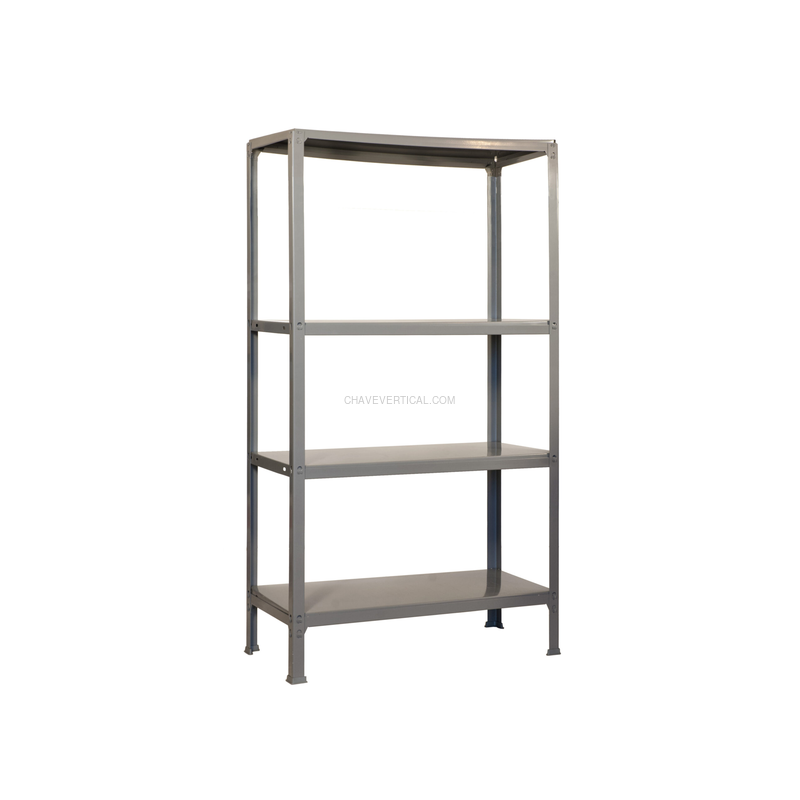 Estante para Arquivo FILECLICK MINI 4/360 Cinzento - 1600 x 800 x 360 mm