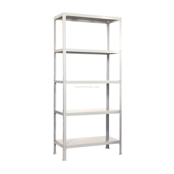 Estante para Arquivo FILECLICK PLUS 5/360 Branco - 1800 x 1000 x 360 mm