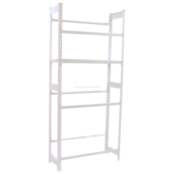 Estante para Garrafas SIMONBOTTLE SHELF 3-1- 1800X800X300 BCO/BCO - 1000 x 800 x 300 mm