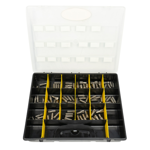 Estojo de 85 Pontas Phillips, Reta, Allen e Torx JBM