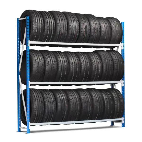 Porta Pneus Porteco EVO PTPNS3020 3000MM 2000X500 - 140 KGS