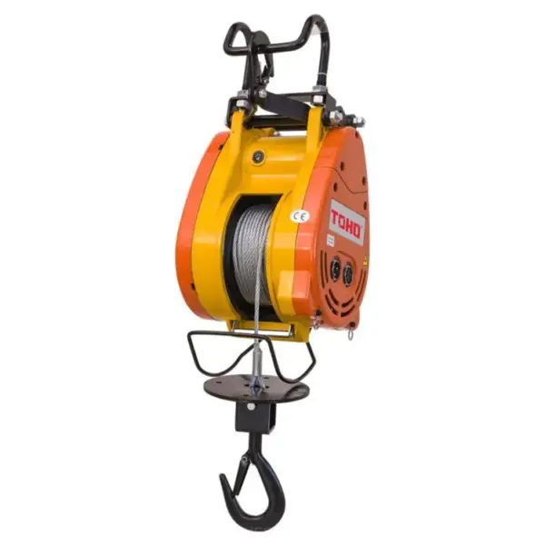 Guincho Elétrico Portátil TOHO 300 kg 30 m 1.3 kW