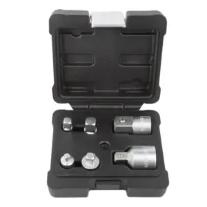 Jogo de 6 Adaptadores JBM 1/4″ 3/8″ 1/2″ 3/4″ CrV Zincado