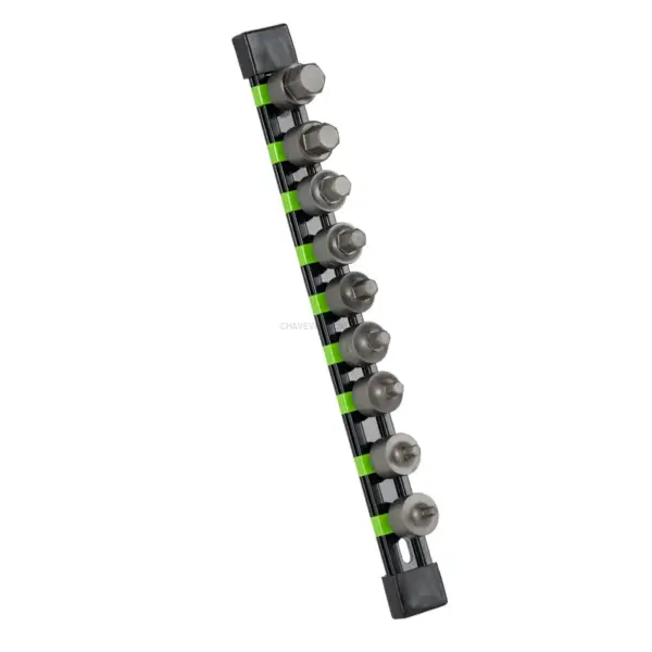 Jogo de 9 Pontas Allen Curtas JBM 3/8" 4-14 mm Cr-V