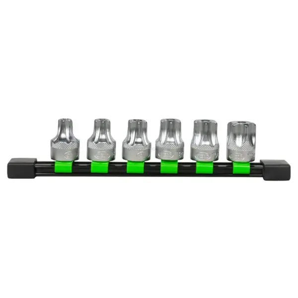 Jogo de Pontas Torx de Segurança JBM 1/2" CrV Zincado