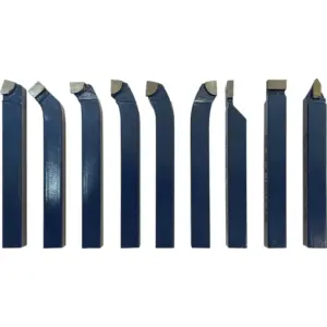 Jogo de Ferros para Torno POWERED 9 Peças 10×10 mm