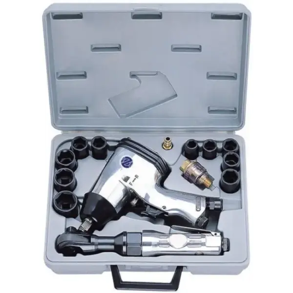 Kit Chaves de Impacto Pneumáticas ZONE 1/2" - 3/8"
