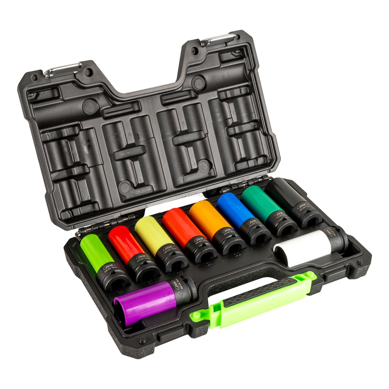 Kit de 10 Chaves de Impacto de 1/2 JBM