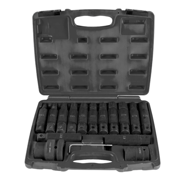 Kit de 16 Chaves de Impacto JBM