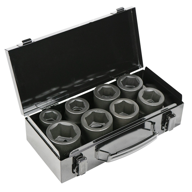 Kit de 8 Chaves de Impacto de 1 JBM