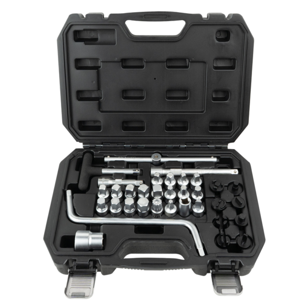 Kit de Chaves para Bujão de Carter, (34 Pcs) JBM