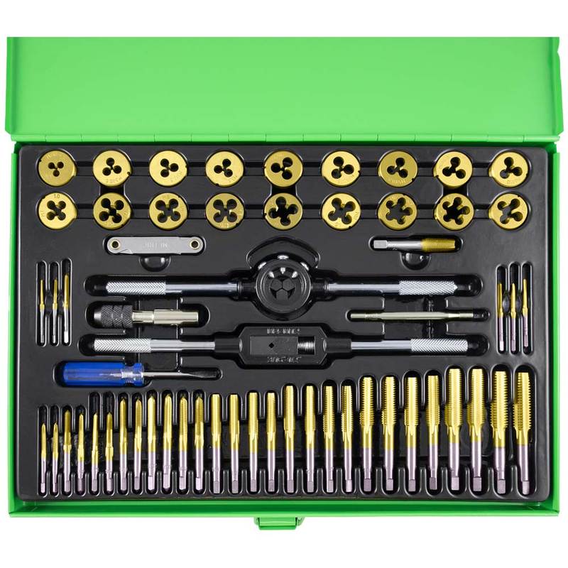 Kit Ferr Corte 58P. Machos e Caçonetes Recobertas de Titánio JBM