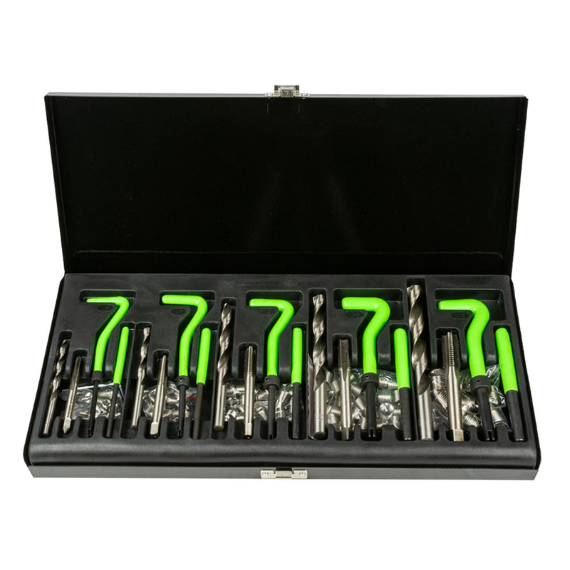 Kit Reparador de Roscas Helicóidais 115Pçs JBM