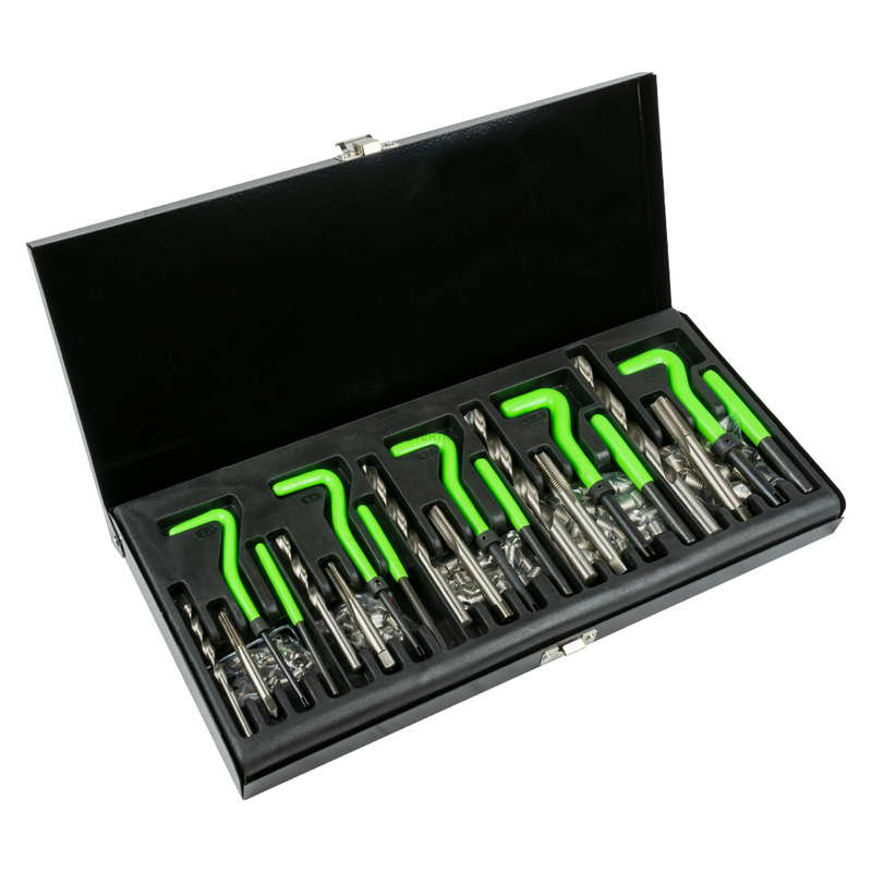 Kit Reparador de Roscas Helicóidais 115Pçs JBM