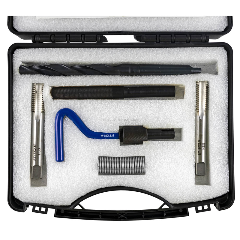 Kit Reparador de Roscas Helicóidais M18x2,5 JBM