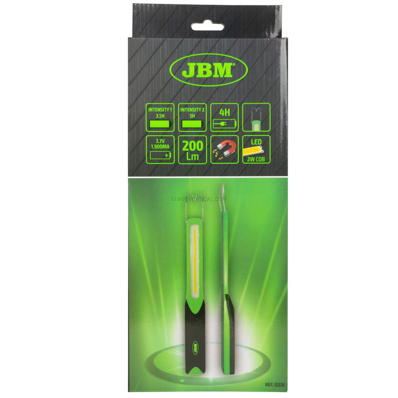 Lâmpada LED Portátil Slim - 200LM JBM