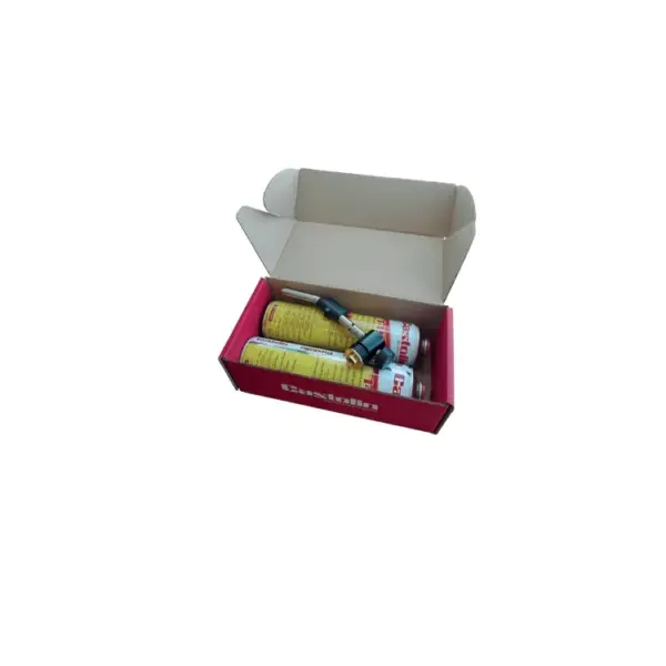 Maçarico de Soldadura Castolin 45090XPC com 2 Botijas de Gás 1450