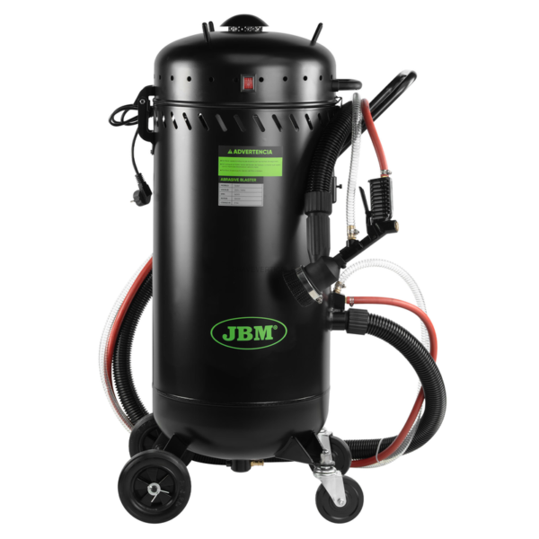 Máquina de Jateamento de Areia com Sistema de Sucção e Vácuo – 17 L JBM