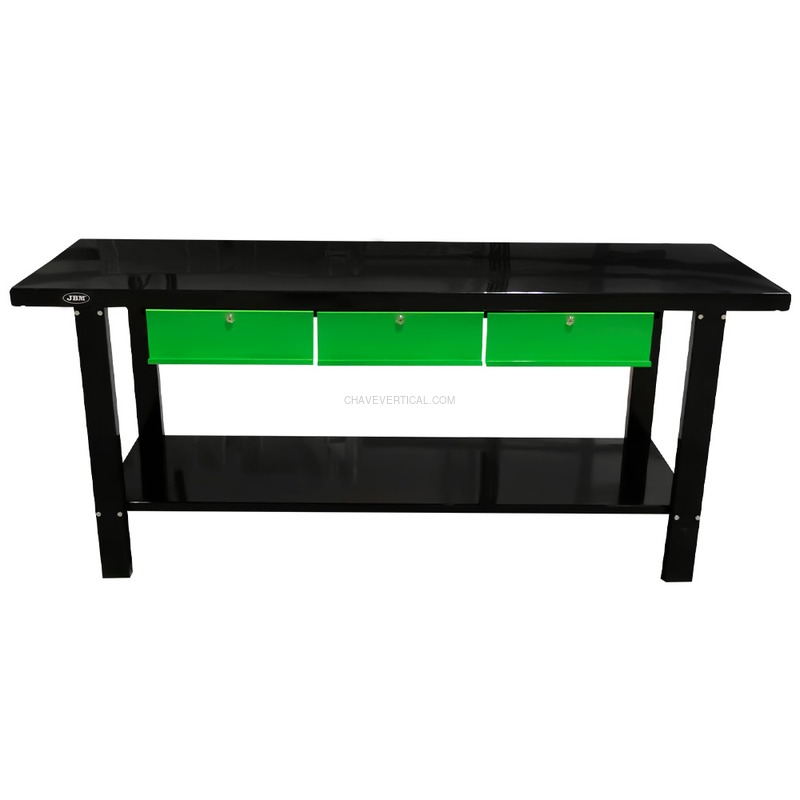 Mesa de Trabalho com 3 Gavetas JBM