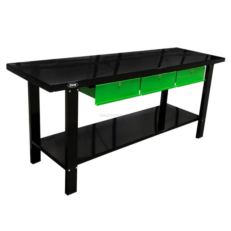 Mesa de Trabalho com 3 Gavetas JBM