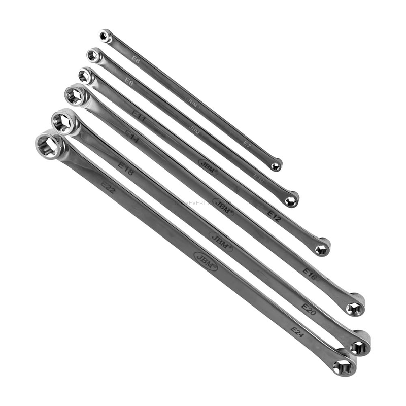 Módulo de 6 Chaves Torx Extra Longas JBM
