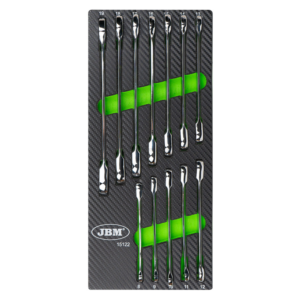 Módulo EVA Fibra de Carbono JBM 12 Chaves Combinadas com Roquete 8-19 mm