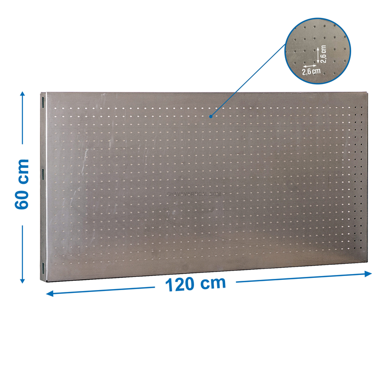 Painel Perfurado para Ferramentas Painel Perfurado 1200X600MM Galvanizado