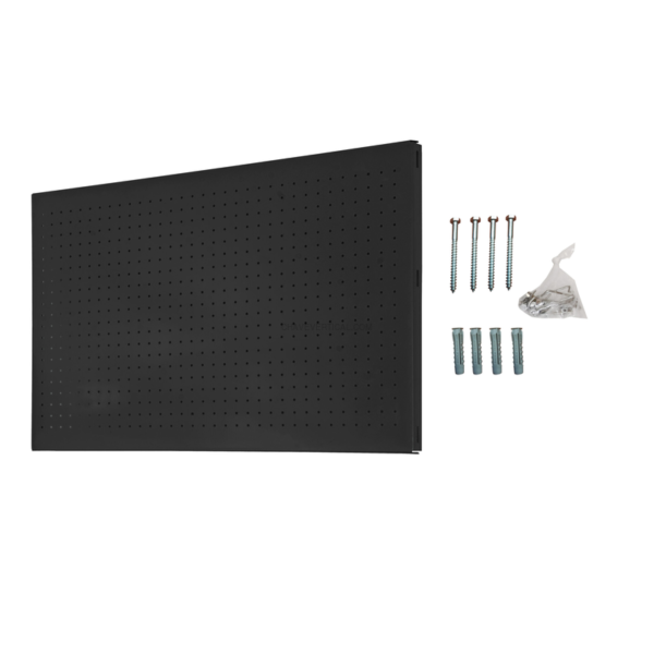 Painel Perfurado para Ferramentas PANELCLICK 1500X400 Antracite + 8 HOOK - 400 x 1500 x 35 mm