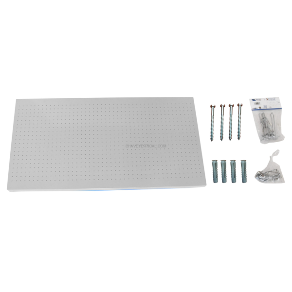 Painel Perfurado para Ferramentas PANELCLICK 900X400 Branco + 14 HOOK + 3 ACCE - 400 x 900 x 35 mm