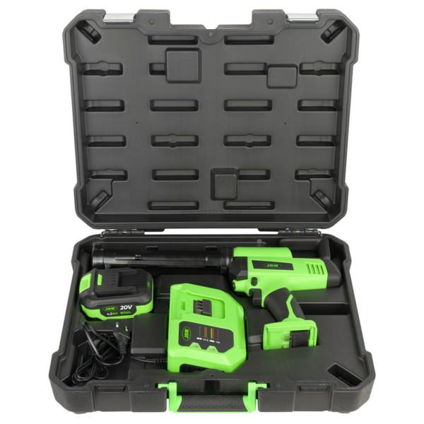 Pistola para Silicone a Bateria com Caixa JBM