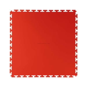Placa de PVC para Chão JBM Vermelha 500x500x6mm