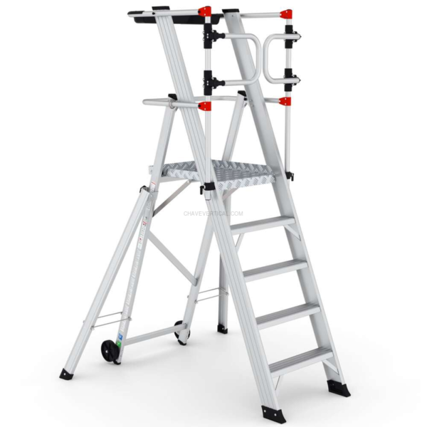 Plataforma de Alumínio Artis Plus PERSUM 4+1 Degraus 150 KG