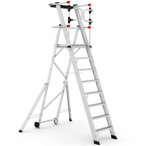 Plataforma de Alumínio Artis Plus PERSUM 7+1 Degraus 150 KG