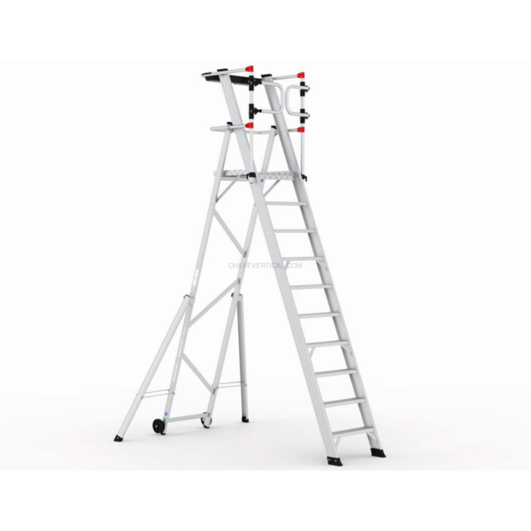 Plataforma de Alumínio Artis Plus PERSUM 9+1 Degraus 150 KG