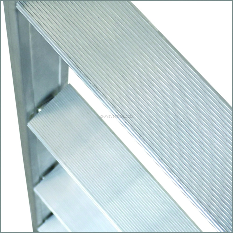 Plataforma Industrial de Alumínio RD PERSUM 7+1 Degraus 150 KG