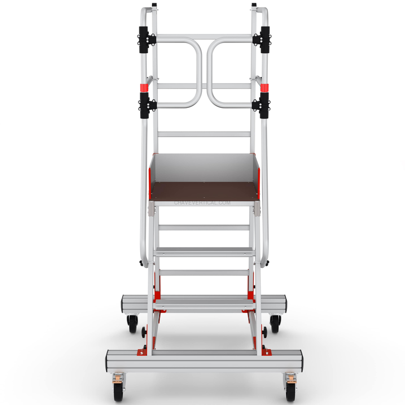 Plataforma Industrial de Alumínio RD PERSUM 9+1 Degraus 150 KG