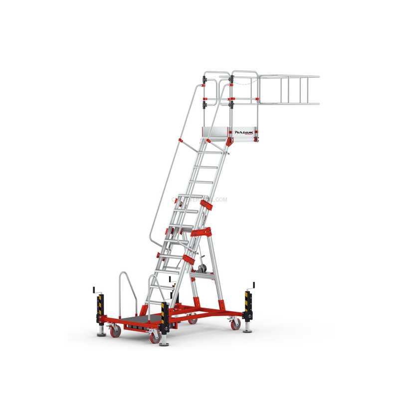 Plataforma Industrial de Alumínio YP PERSUM Altura de Trabalho 3 M 150 KG