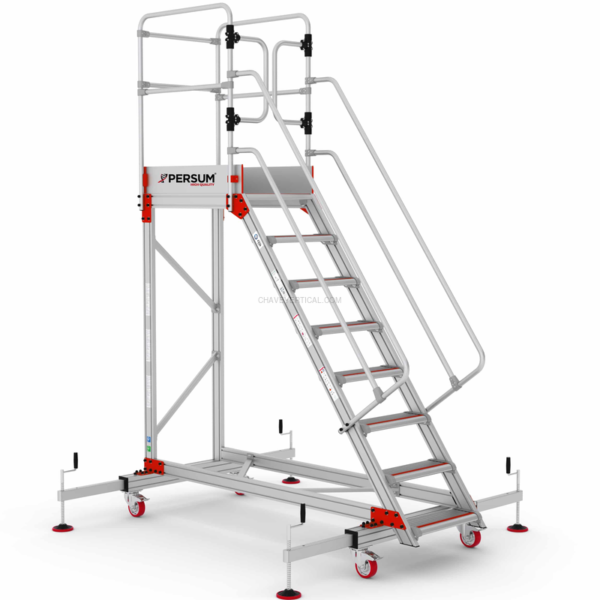 Plataforma Industrial EPL PERSUM 7+1 Degraus 150 KG