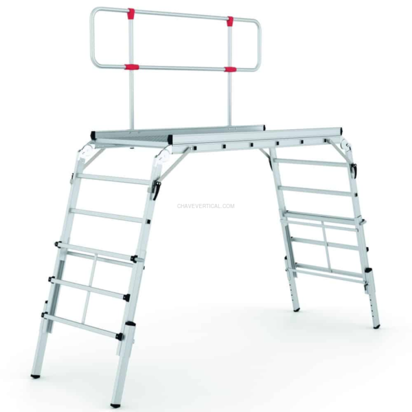 Plataforma Profissional de Resgate PERSUM 4+4 Degraus 500 KG