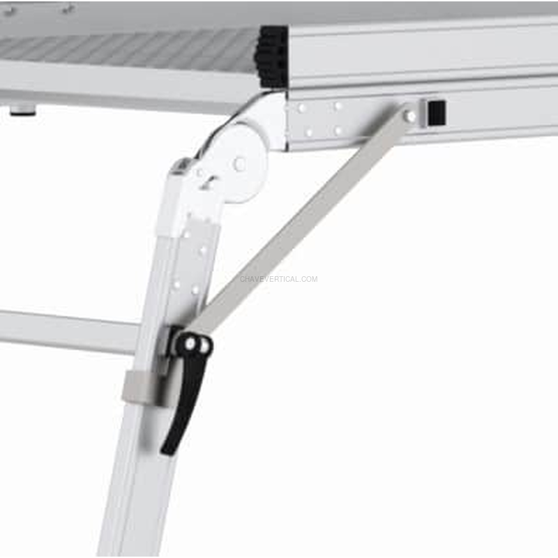 Plataforma Profissional de Resgate PERSUM 4+4 Degraus 500 KG