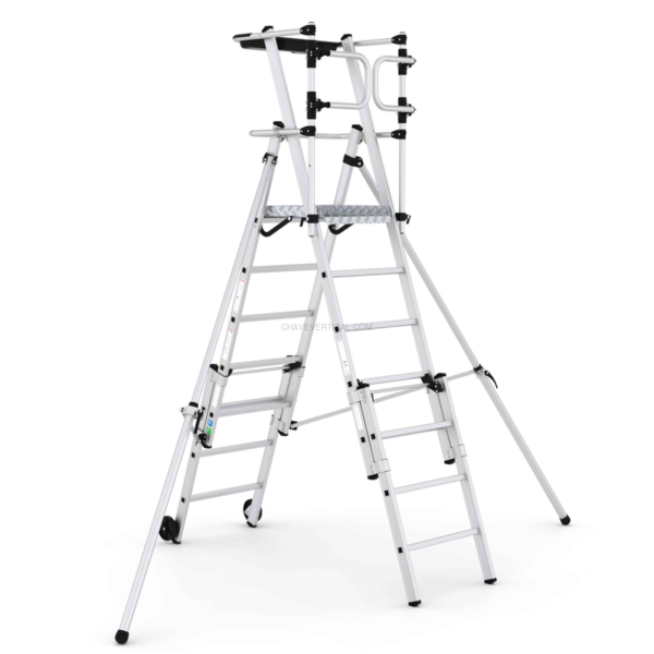 Plataforma Telescópica Janus PERSUM Altura de Trabalho 3,30 a 3,80 M 150 KG